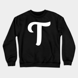 Letter T Crewneck Sweatshirt